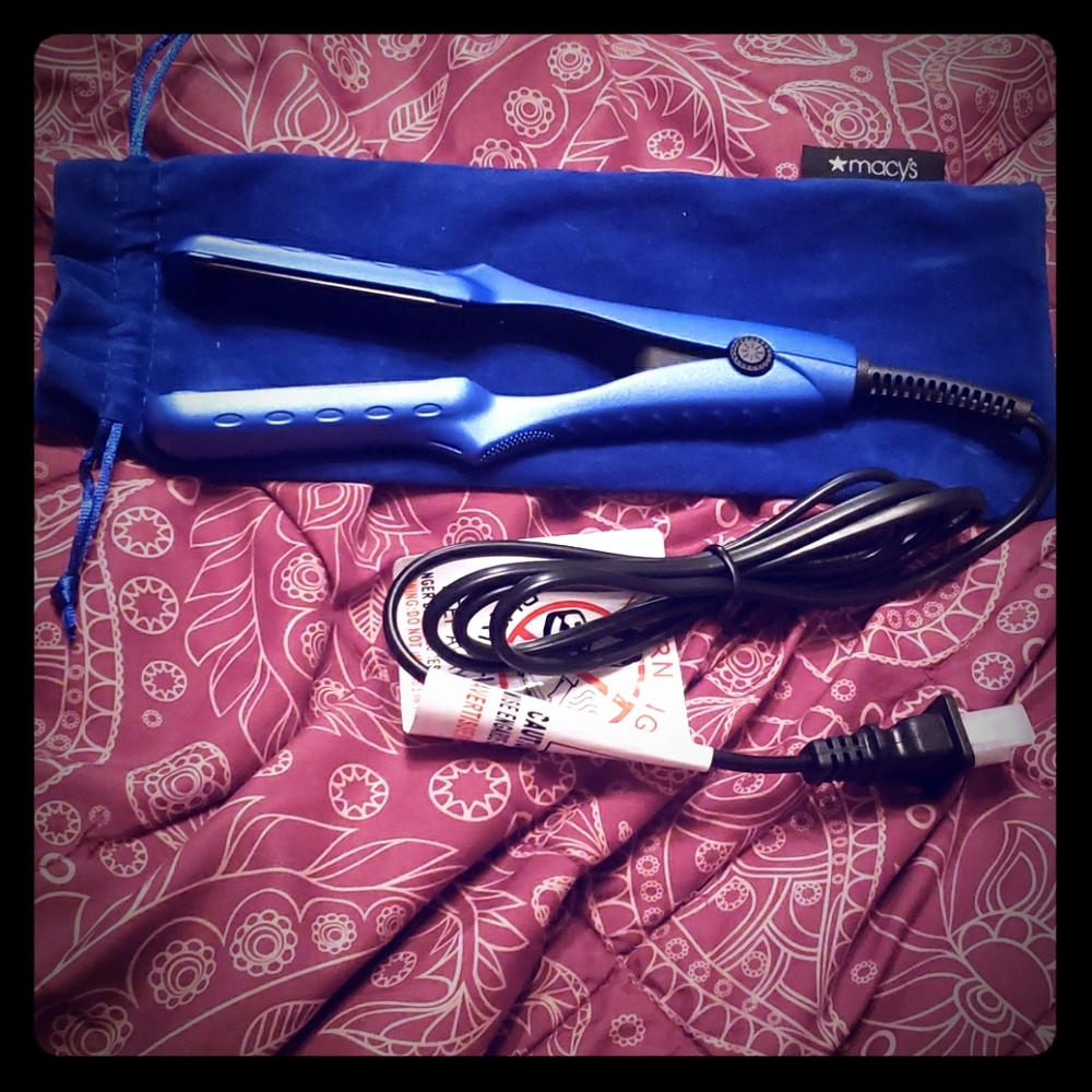 Brand New Royal Blue Travel Size Flat Iron
